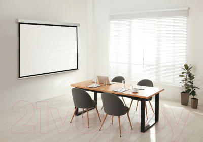 Проекционный экран Cactus Wallscreen CS-PSW-128X170 (белый)