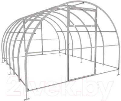 Каркас теплицы ИМпласт Агро из трубы 20х20 3х2 / 15142 - фото