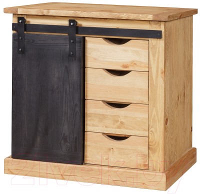 Тумба Kommodum 850x900x400 ROLLER-MB1P+4T - фото