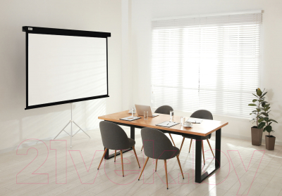 Проекционный экран Cactus Wallscreen CS-PSW-149X265-BK