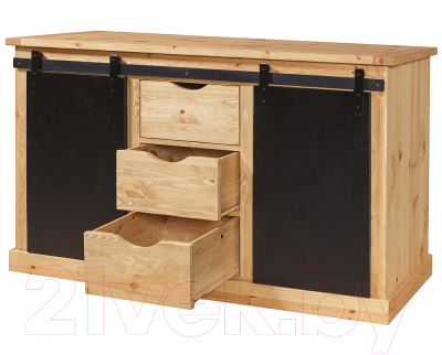 Тумба Kommodum 900x1700x500 ROLLER-BAH2P+3T