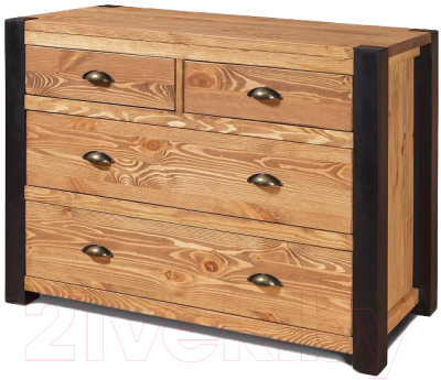 Комод Kommodum 840x1160x500 MEXICA-COM2+2T - фото