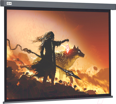 Проекционный экран Cactus Wallscreen CS-PSW-213X213-SG - фото