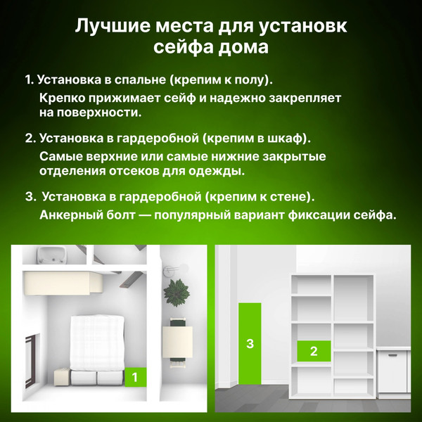 Мебельный сейф Cactus CS-SF-F25