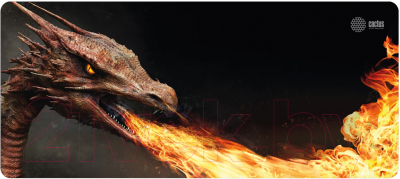 Коврик для мыши Cactus Fire Dragon XXL CS-MP-PRO06XXL - фото