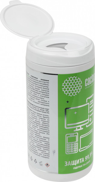 Салфетки для ухода за техникой Cactus CS-ASC100