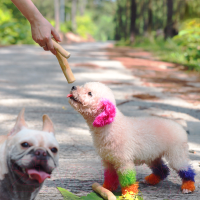 Игрушка для собак Coffee Wood Бочонок на веревке / TUG/CW-M