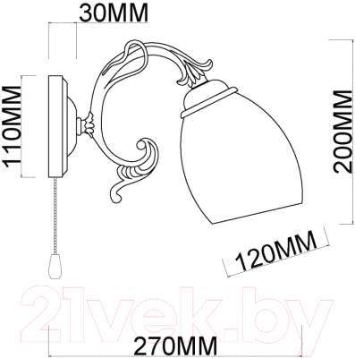 Бра Myfare Biene MR1520-1W