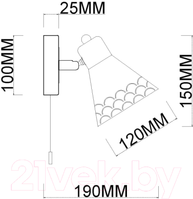 Бра Myfare Chilly MR1530-1W