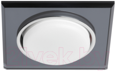 Точечный светильник ЭРА DK LD50 BK GX53 / Б0057473 - фото