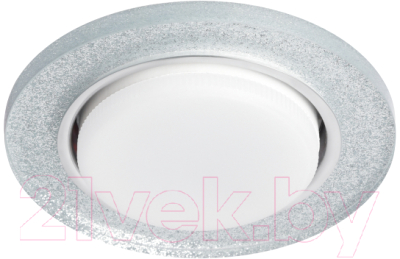 Точечный светильник ЭРА DK LD51 CH/SHSL GX53 / Б0057466 - фото