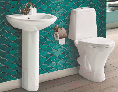 Унитаз напольный Sanita Аттика Стандарт ATCSACC01090113