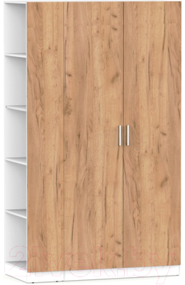 Шкаф Интермебель Марсель-11 / МР-01-11 (дуб крафт золото) - фото