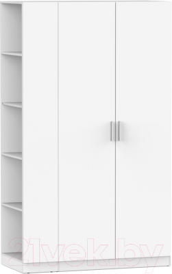 Шкаф Интермебель Марсель-12 / МР-01-12 (белый премиум) - фото