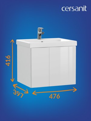 Тумба под умывальник Cersanit Colour 50 / 64257