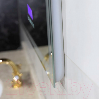 Зеркало Пекам Greta 80x120 / greta-80x120M (с подсветкой, с многофункциональной панелью)