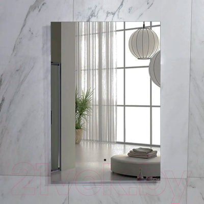 Зеркало Пекам Greta Fly 50x80 / GretaFly-50x80B (с подсветкой и бесконтактным сенсором)