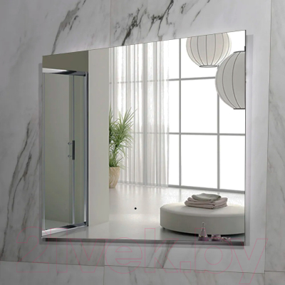 Зеркало Пекам Greta Fly 80x65 / GretaFly-80x65B (с подсветкой, бесконтактным сенсором)