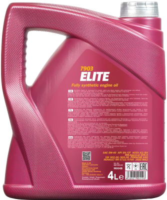 Моторное масло Mannol Elite 5W40 SN/CF / MN7903-4