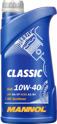 Моторное масло Mannol Classic 10W40 SN/CF / MN7501-1 - фото