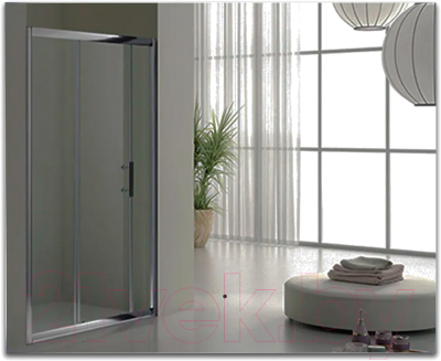 Зеркало Пекам Greta Fly 100x80 / GretaFly-100x80B (с подсветкой и бесконтактным сенсором) - фото