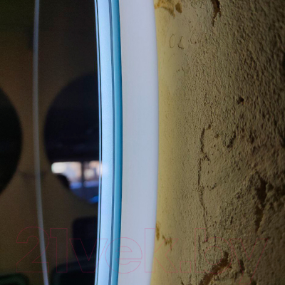 Зеркало Пекам Ring2 90x90 / Ring2-90x90B (с подсветкой и бесконтактным сенсором)