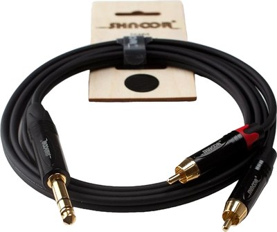 Кабель Shnoor JS2RCA-2m - фото