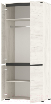 Шкаф Памир Гретта (крафт белый/антрацит)