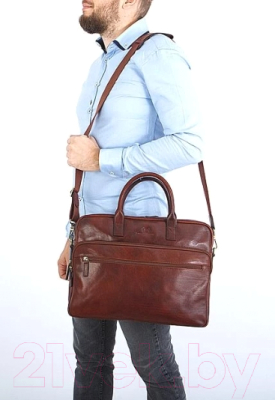 Сумка Francesco Molinary 513-13112-1-014BRW (коричневый)