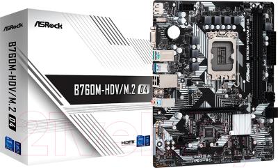 Материнская плата AsRock B760M-HDV/M.2 D4