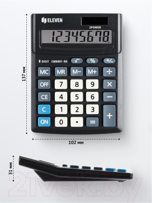 Калькулятор Eleven Business Line / CMB801-BK