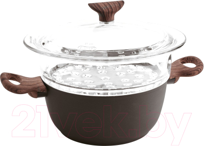 Кастрюля-пароварка Sambonet Rock & Rose 51054-20 - фото