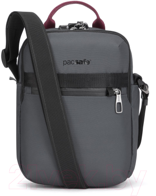 Сумка Pacsafe Metrosafe X Vertical Crossbody / 30620144 (серый) - фото