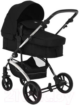 Детская универсальная коляска Pituso Mikki G16 (черный) - фото