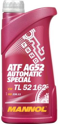 Трансмиссионное масло Mannol ATF AG52 Automatic Special / MN8211-1 - фото