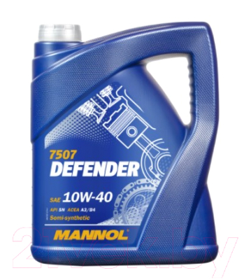 Моторное масло Mannol Defender 10W40 SN / MN7507-5 - фото
