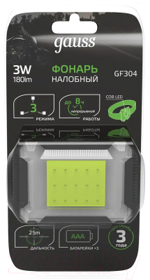 Фонарь Gauss GFL304 / GF304