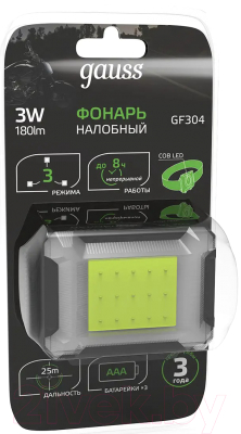 Фонарь Gauss GFL304 / GF304