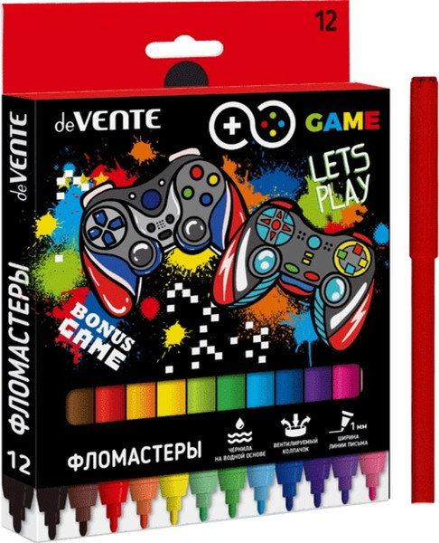Фломастеры deVente Game / 5081126