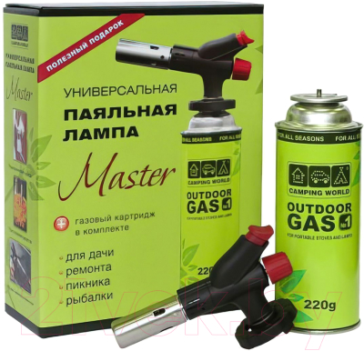 Горелка газовая Camping World Master Pro