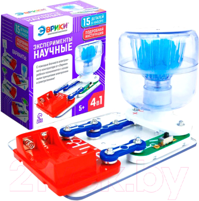 Конструктор электромеханический Эврики Научные эксперименты / 4283738 - фото