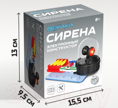 Конструктор электромеханический Эврики Сирена / 4833039
