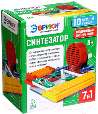 Конструктор электромеханический Эврики Синтезатор / 4833040 - фото