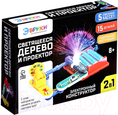 Конструктор электромеханический Эврики Проектор / 2877117 - фото