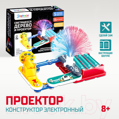 Конструктор электромеханический Эврики Проектор / 2877117