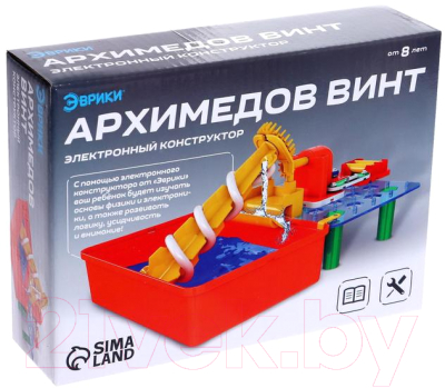 Конструктор электромеханический Эврики Архимедов винт / 6900988 - фото