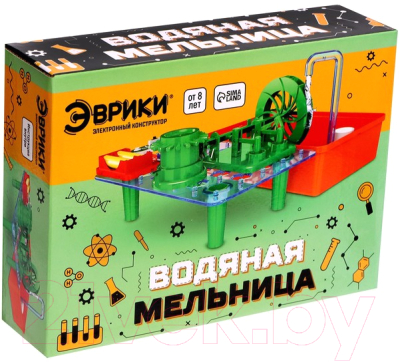 Конструктор электромеханический Эврики Водяная мельница / 6900987 - фото