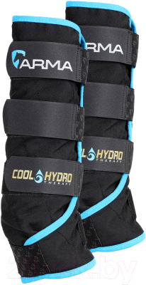 Ногавки для лошади Arma Cool Hydro Therapy Boots FULL / 2008/BLACK/FULL - фото