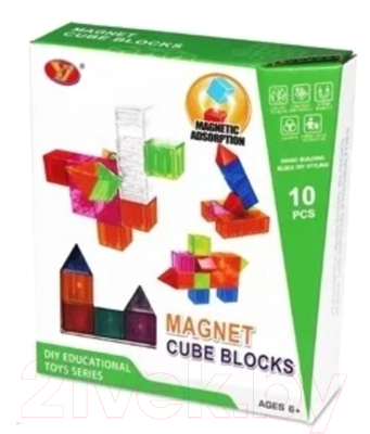 Конструктор магнитный Феникс Тойз Magnet Cube Blocks / 1000952 - фото