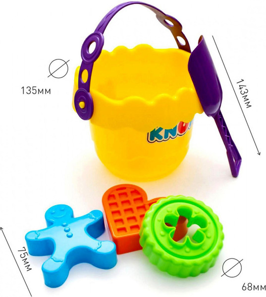 Набор игрушек для песочницы Knopa Коврижка / 6532866